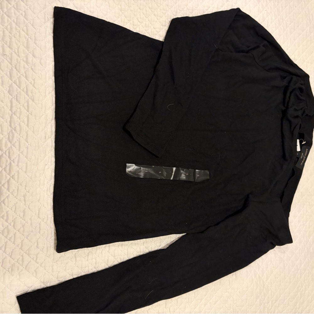 Banana Republic Soft Luxe Black Top